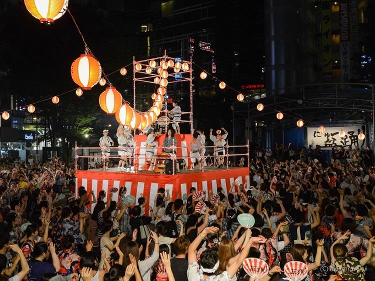 にゅ 盆踊り 観る 参加する あうるすぽっと Owlspot Theatre